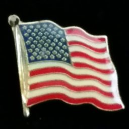 US Flag Pin, Lapel-0